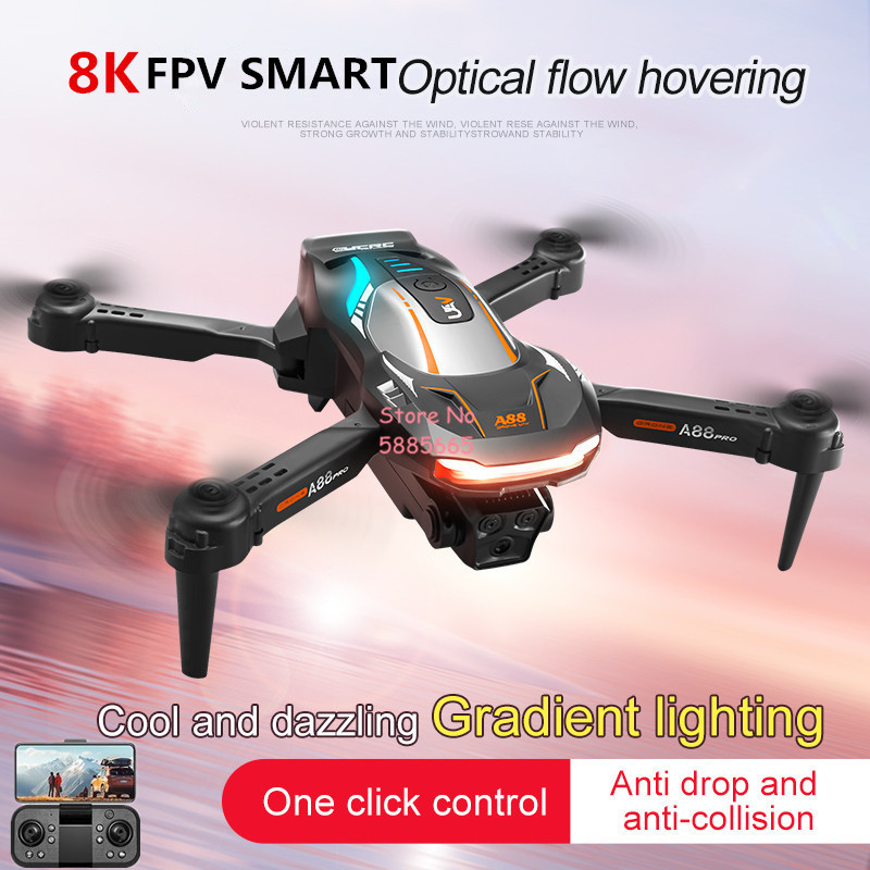 Nano Quad Fpv - โดรนถ่ายภาพทางอากาศ 8K ระบบ Optical Flow Positioning