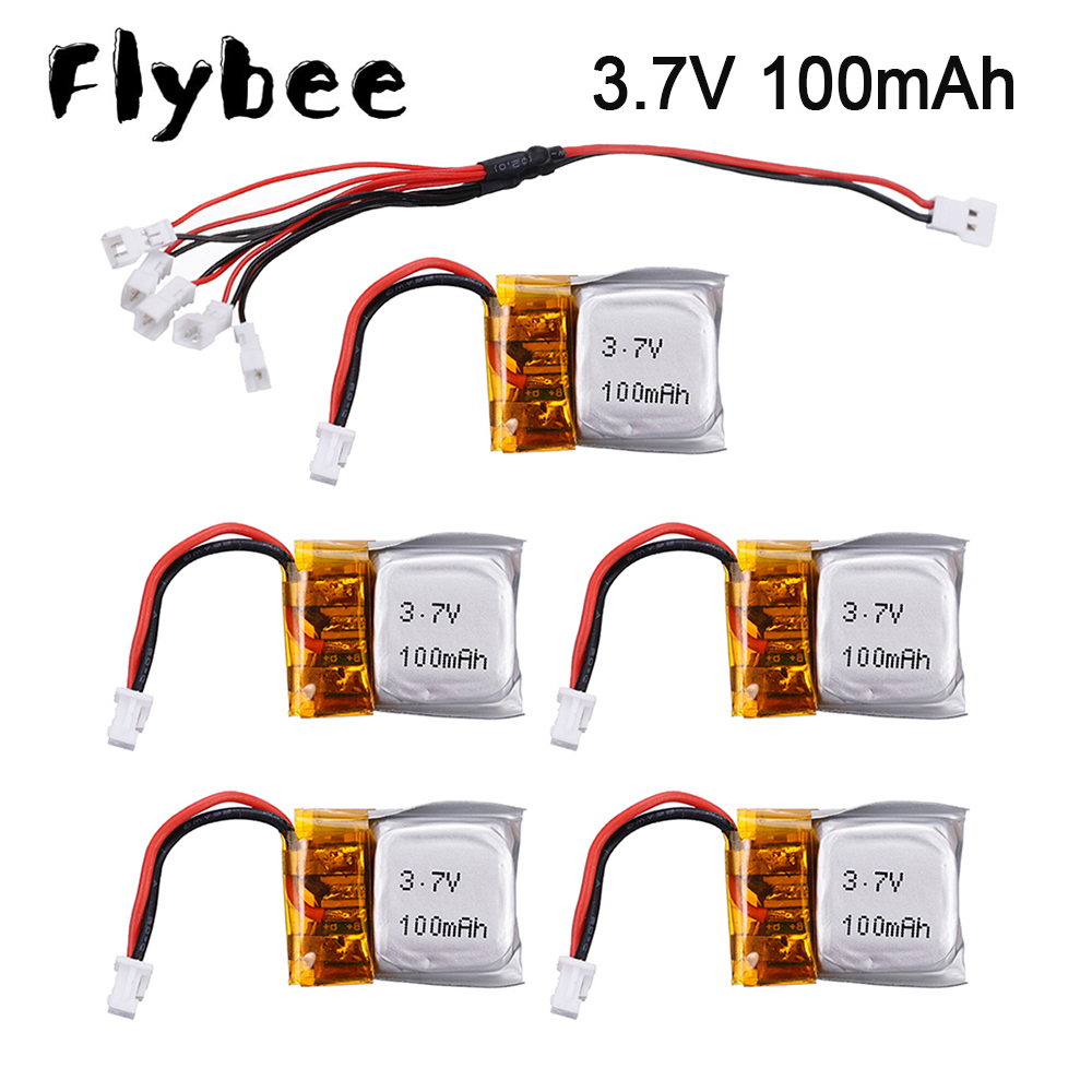 Drone Keh Rc K11 Turbo - แบตเตอรี่ Li-Po 3.7V 100mAh ปลั๊ก1.25มม. สำหรับ