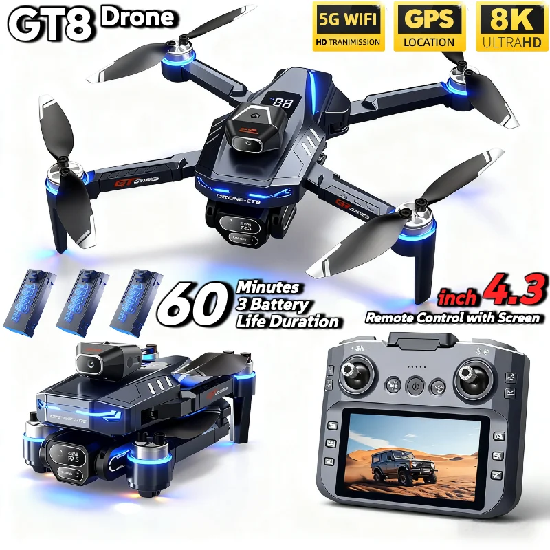 Drone E88Pro Rc 4K - โดรน HOT สำหรับ LSRC GT8 กล้องคู่ระดับมืออาชีพ