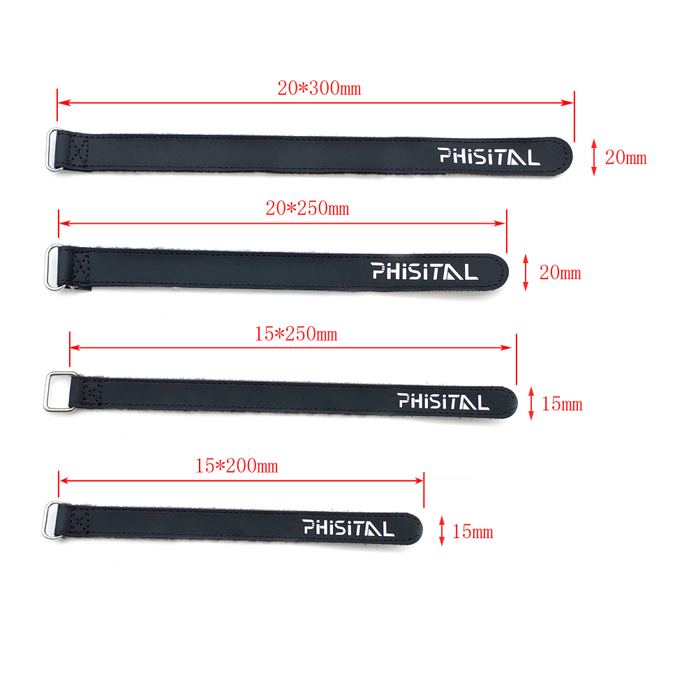 Drone Rc Belt - สายรัดแบตเตอรี่โดรน FPV แบบซุปเปอร์เมจิกเทป สายรัดริบบิ้น สายรัดกันสึกหรอ ที่ยึดสายเคเบิล