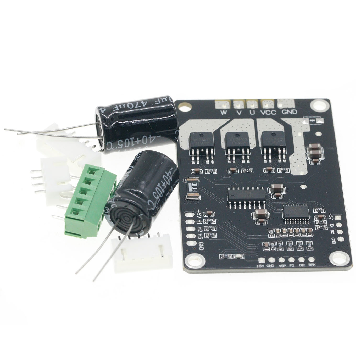 Brushless Motor - BLDC-200W 5V-40V 25A มอเตอร์แบบไร้แปรงถ่านชนิดเหนี่ยวนำ ควบคุมด้วย PWM