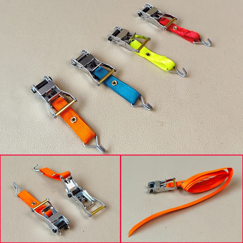 Drone Rc Belt - รุ่นรถโลหะจําลองเชือก Tensioner ยึดเข็มขัดสําหรับ 1/14 Tamiya รถบรรทุก