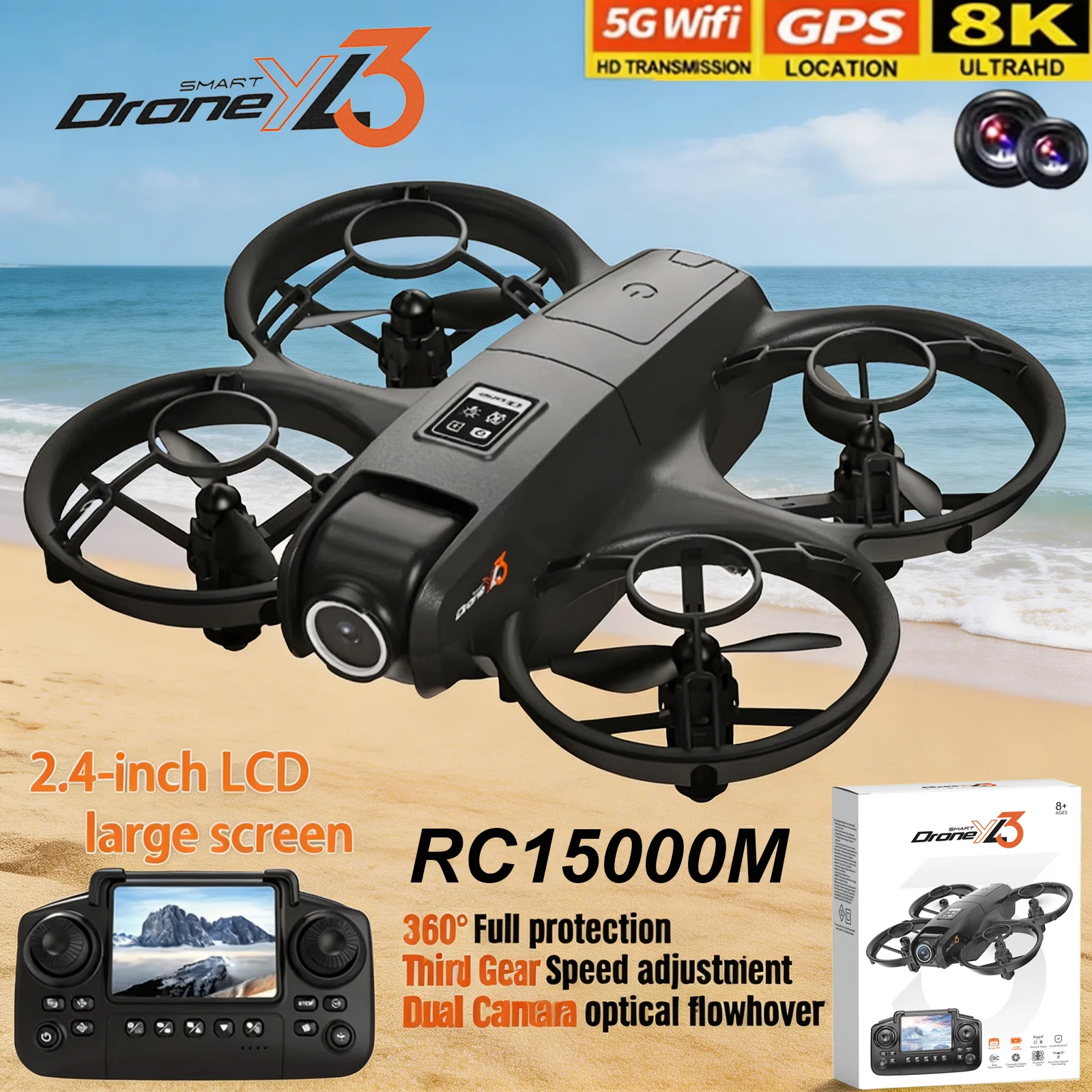 Nano Quad Fpv - โดรน YL3 RC รุ่นใหม่ 8K 1080P