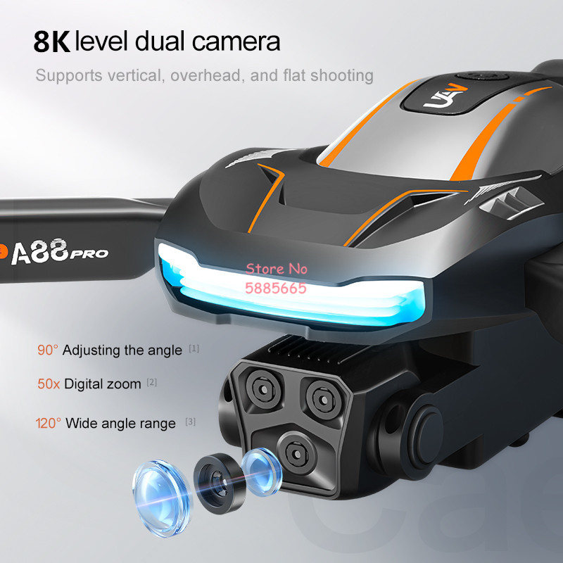 โดรนถ่ายภาพทางอากาศ 8K ระบบ Op - Nano Quad Fpv บทวิจารณ์และราคา