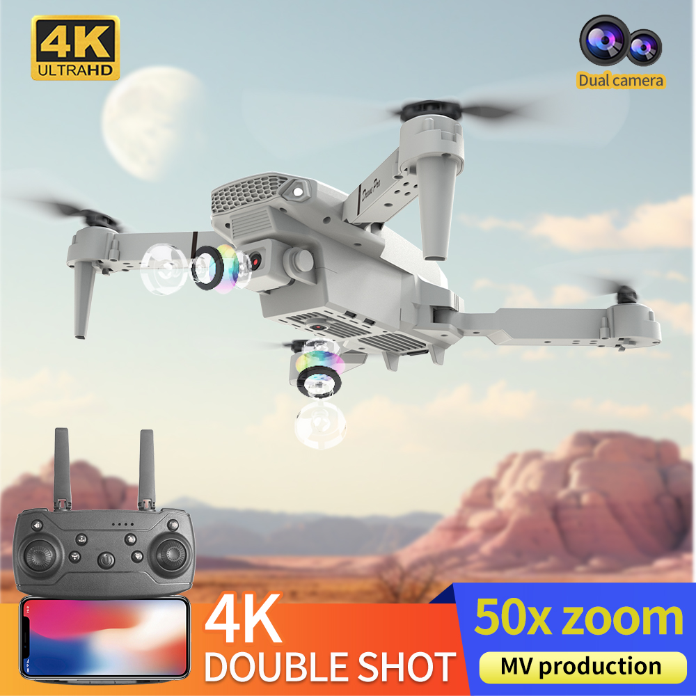 โดรนรุ่นใหม่ E88 ปี 2026 ระดับ - Drone E88Pro Rc 4K บทวิจารณ์และราคา