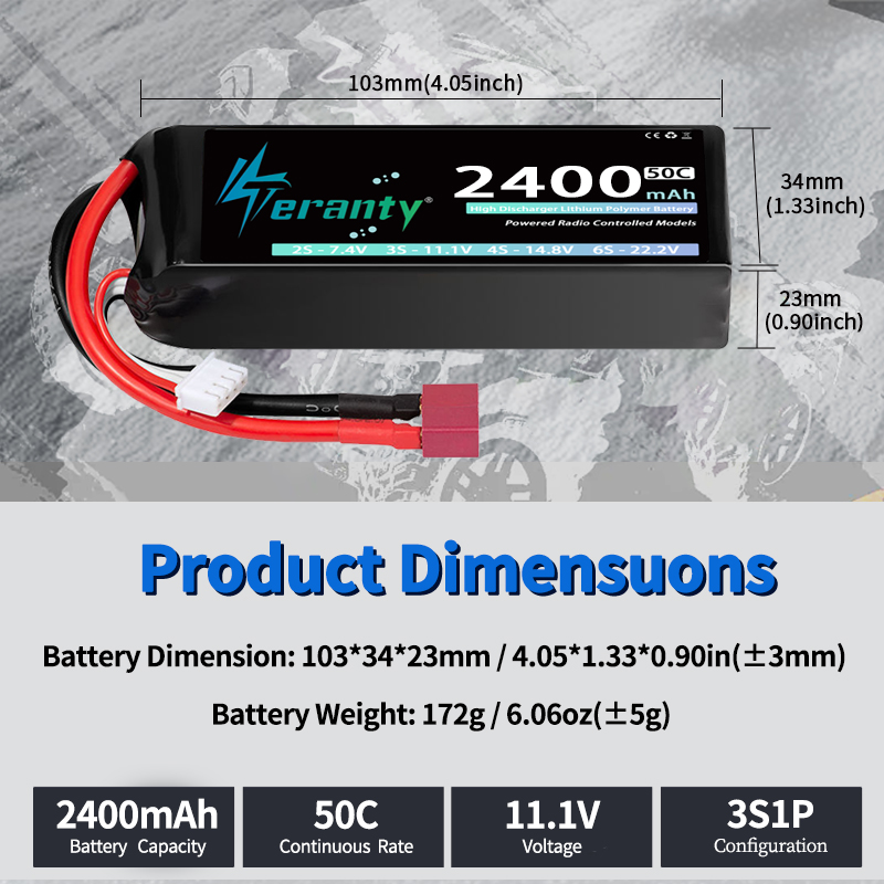 แบตเตอรี่ลิเธียมโพลิเมอร์ TERA - Analog Fpv Transmitter บทวิจารณ์และราคา