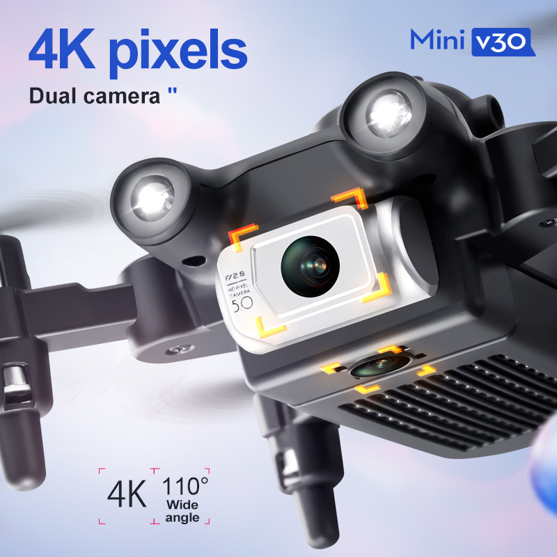 Mini V30 WiFi FPV Drone 4K HD  - Nano Quad Fpv บทวิจารณ์และราคา