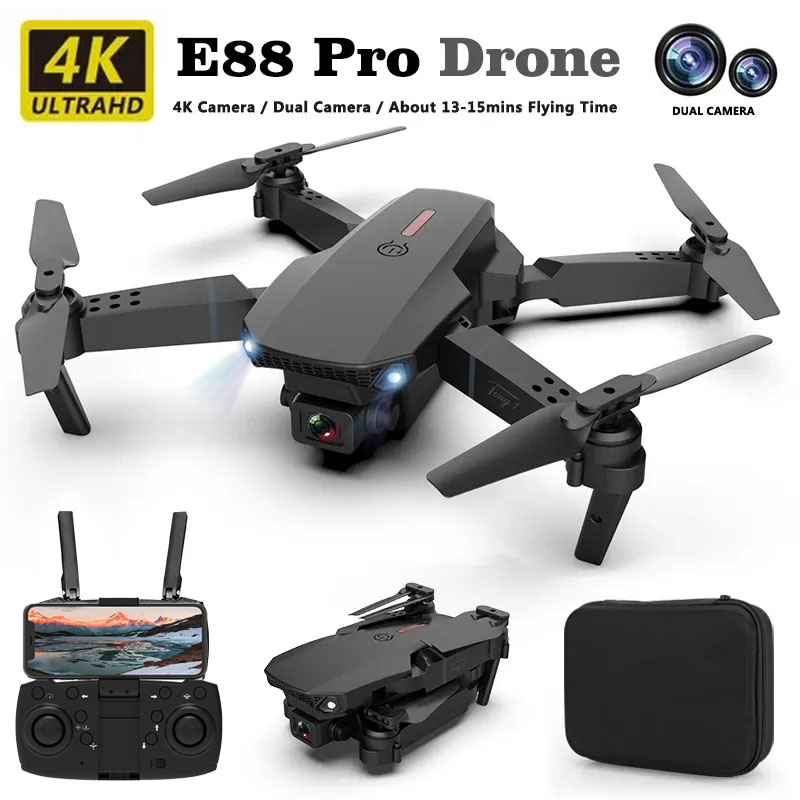 E88pro Drone Professional Dron - Drone E88Pro Rc 4K บทวิจารณ์และราคา