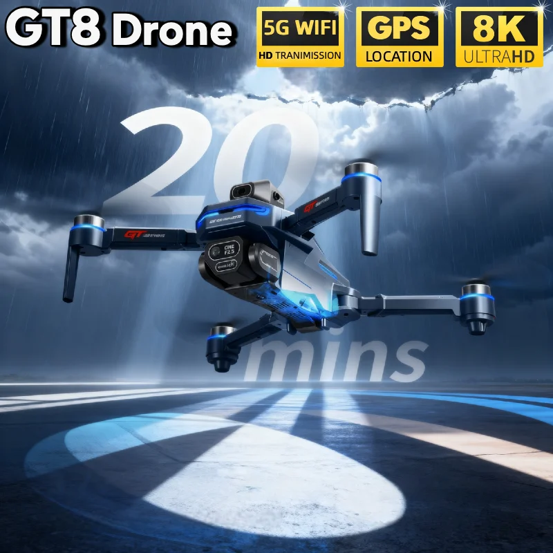 โดรน HOT สำหรับ LSRC GT8 กล้อง - Drone E88Pro Rc 4K บทวิจารณ์และราคา