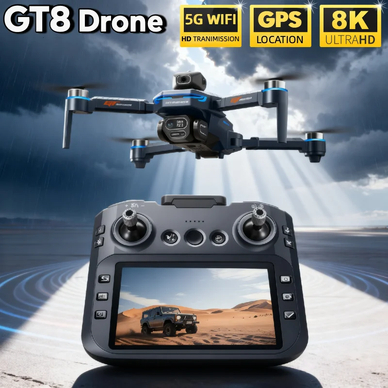 โดรน HOT สำหรับ LSRC GT8 กล้อง - Drone E88Pro Rc 4K บทวิจารณ์และราคา