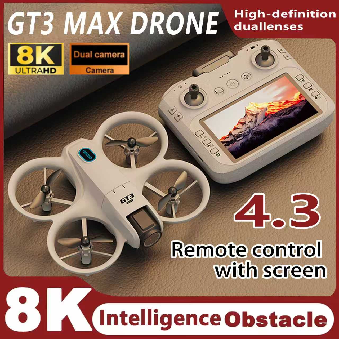 โดรนควบคุมระยะไกล 8K 5G 2.4G G - Drone Gt3 Rc บทวิจารณ์และราคา