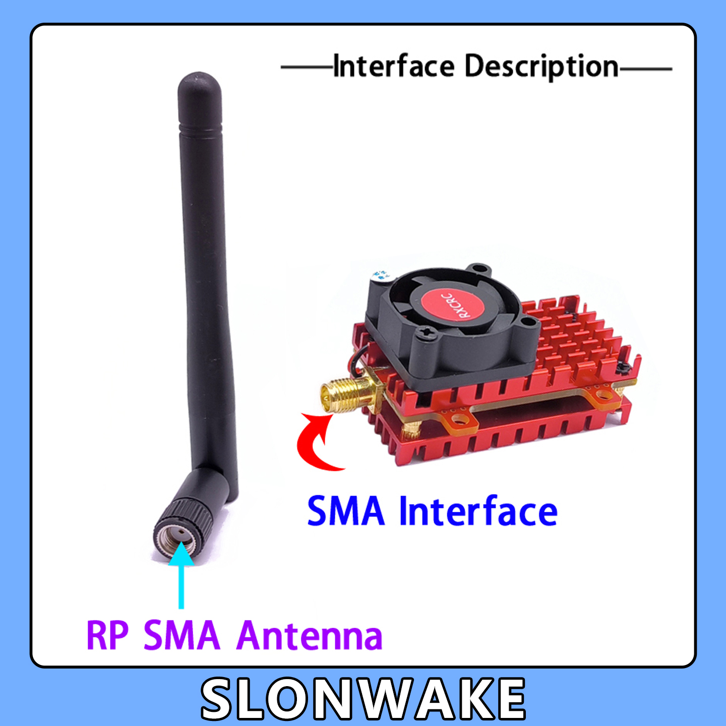 SLONWAKE 5.8G 2W VTX FPV กล้อง - Analog Fpv Transmitter บทวิจารณ์และราคา