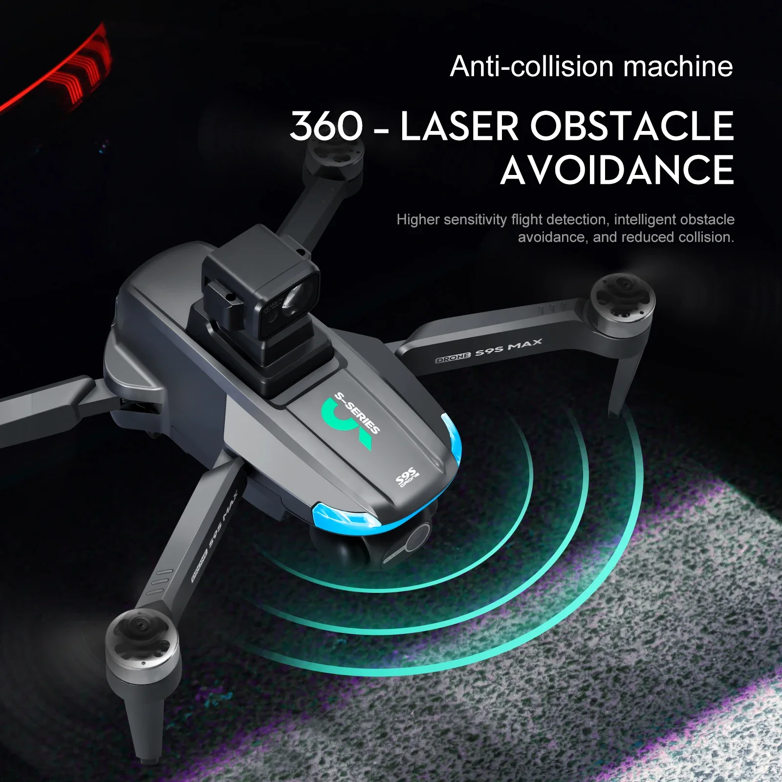 ใหม่S9S MAX MINI Drone 4K 2 แก - Nano Quad Fpv บทวิจารณ์และราคา