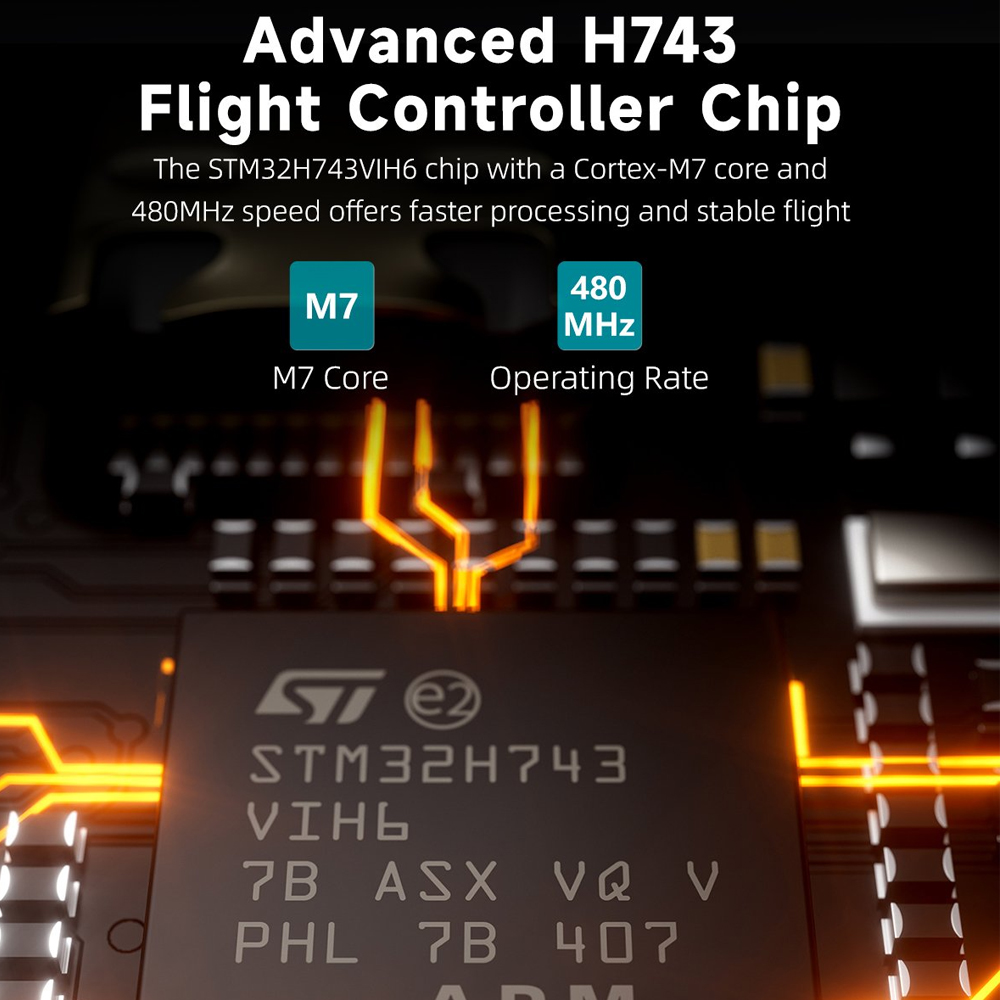 GEPRC TAKER H743 BT 8Bit 80A S - Analog Fpv Transmitter บทวิจารณ์และราคา