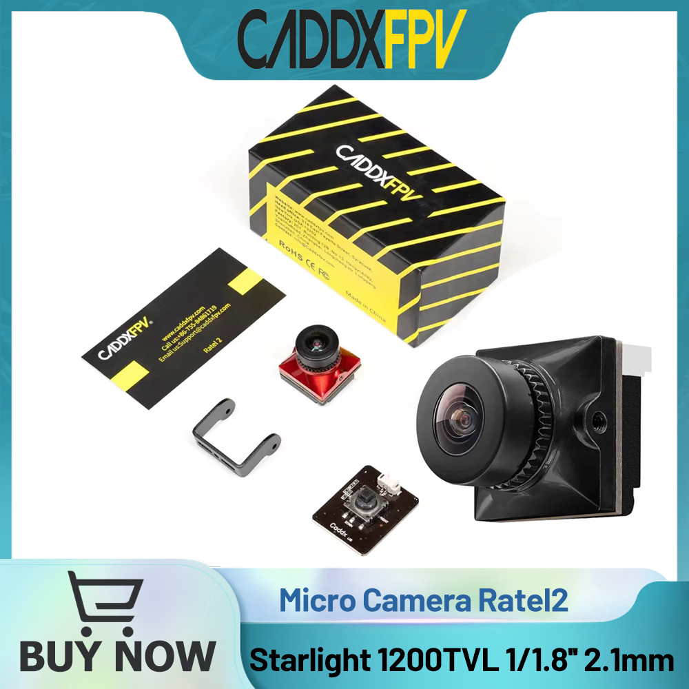 CADDX ไมโคร FPV กล้อง Ratel 2  - Drone Rc Camera บทวิจารณ์และราคา