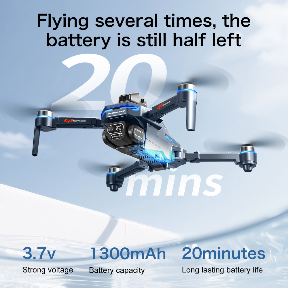 โดรนรุ่น Original GT8 8K ระดับ - Drone E88Pro Rc 4K บทวิจารณ์และราคา