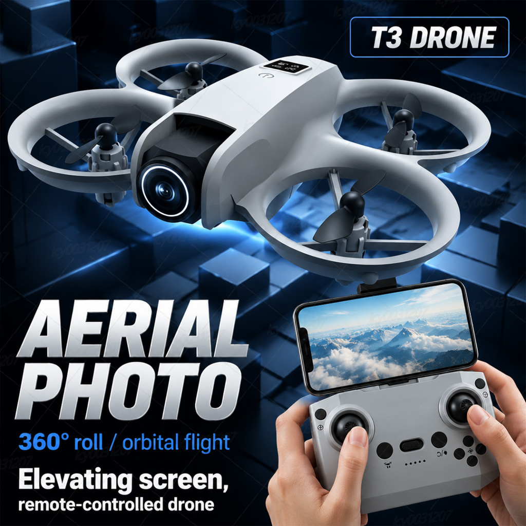โดรน NEW T3 Mini 8K กล้องคู่ W - Nano Quad Fpv บทวิจารณ์และราคา