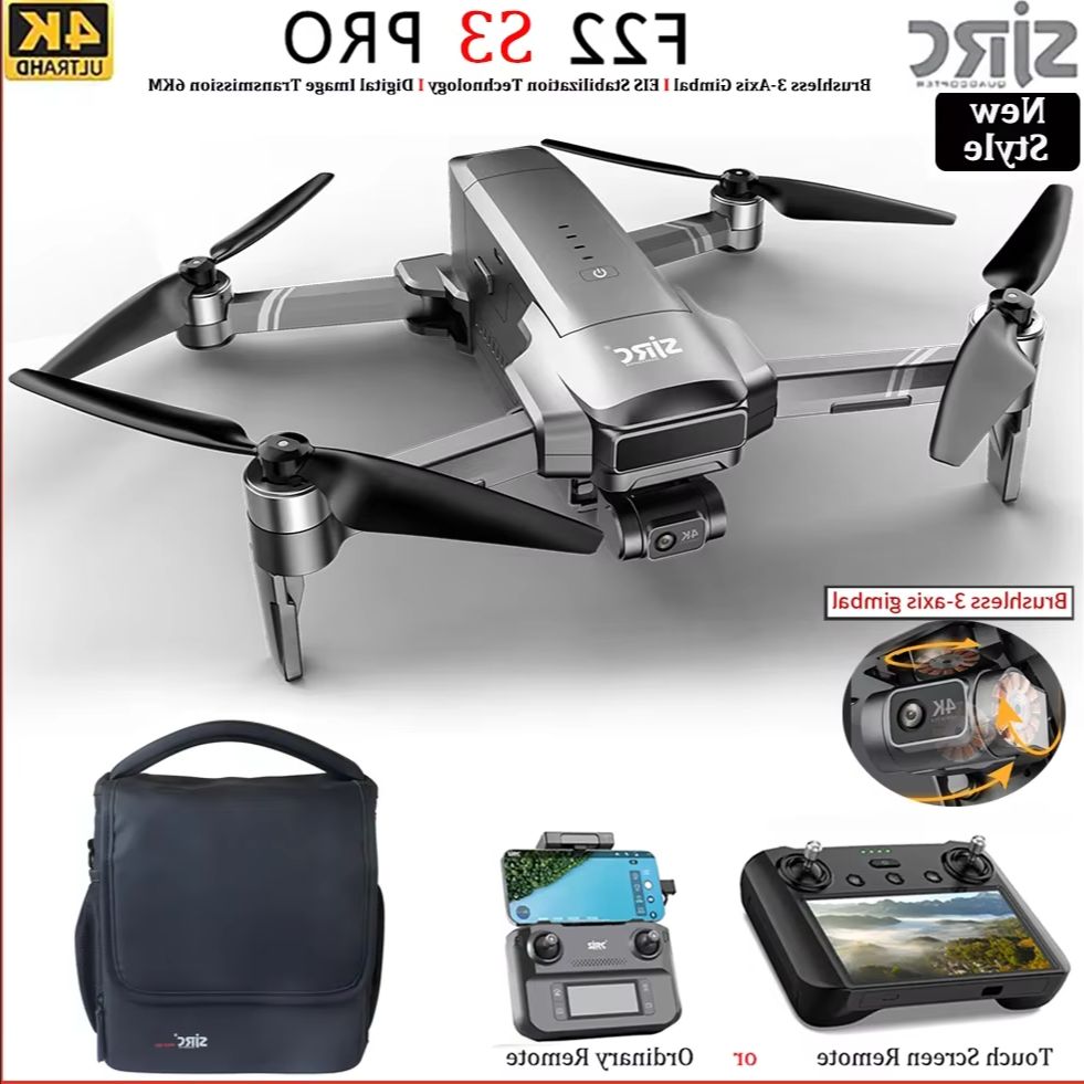 โดรน SJRC F22 S3 pro พับได้สำห - Drone E88Pro Rc 4K บทวิจารณ์และราคา