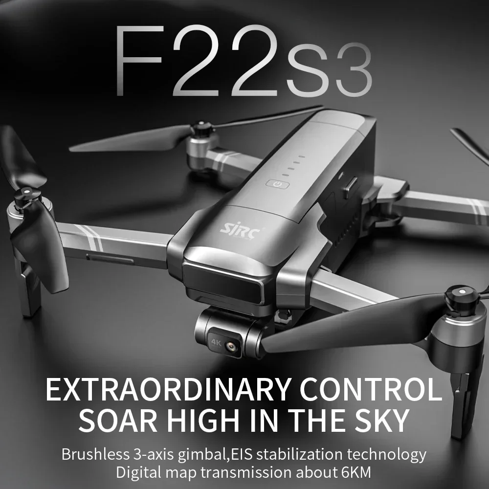 โดรน SJRC F22 S3 pro พับได้สำห - Drone E88Pro Rc 4K บทวิจารณ์และราคา