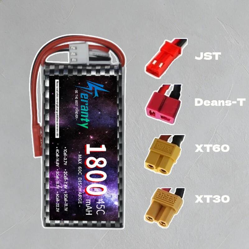 TERANTY 2S 3S 4S 1800mAh แบตเต - Analog Fpv Transmitter บทวิจารณ์และราคา