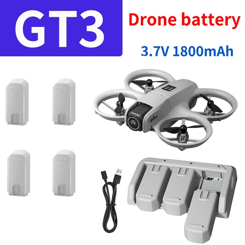 เครื่องชาร์จแบตเตอรี่โดรน GT3  - Drone Gt3 Rc บทวิจารณ์และราคา