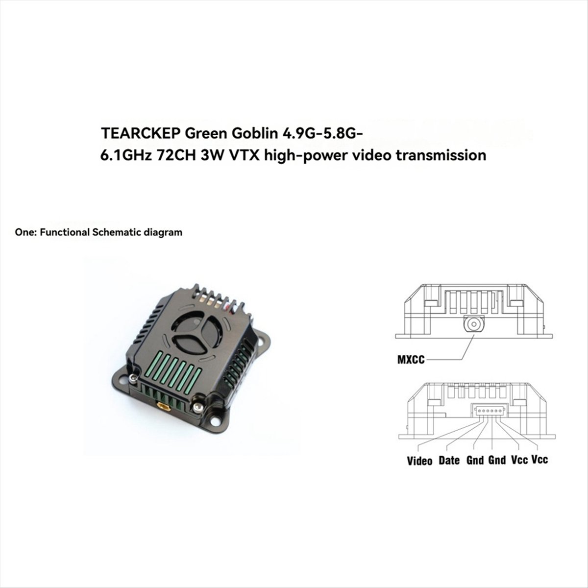 เครื่องส่งสัญญาณวิดีโอแบบอนาล็ - Analog Fpv Transmitter บทวิจารณ์และราคา