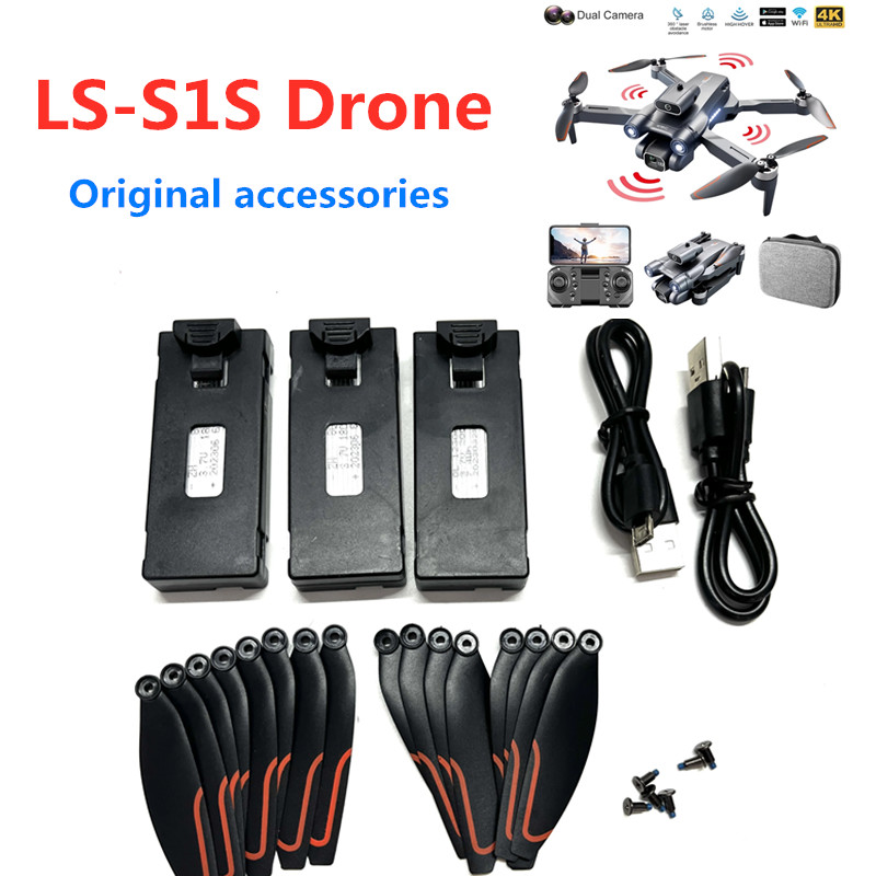 LSRC S1S RC Drone แบตเตอรี่ 3. - Drone Rc S1S บทวิจารณ์และราคา