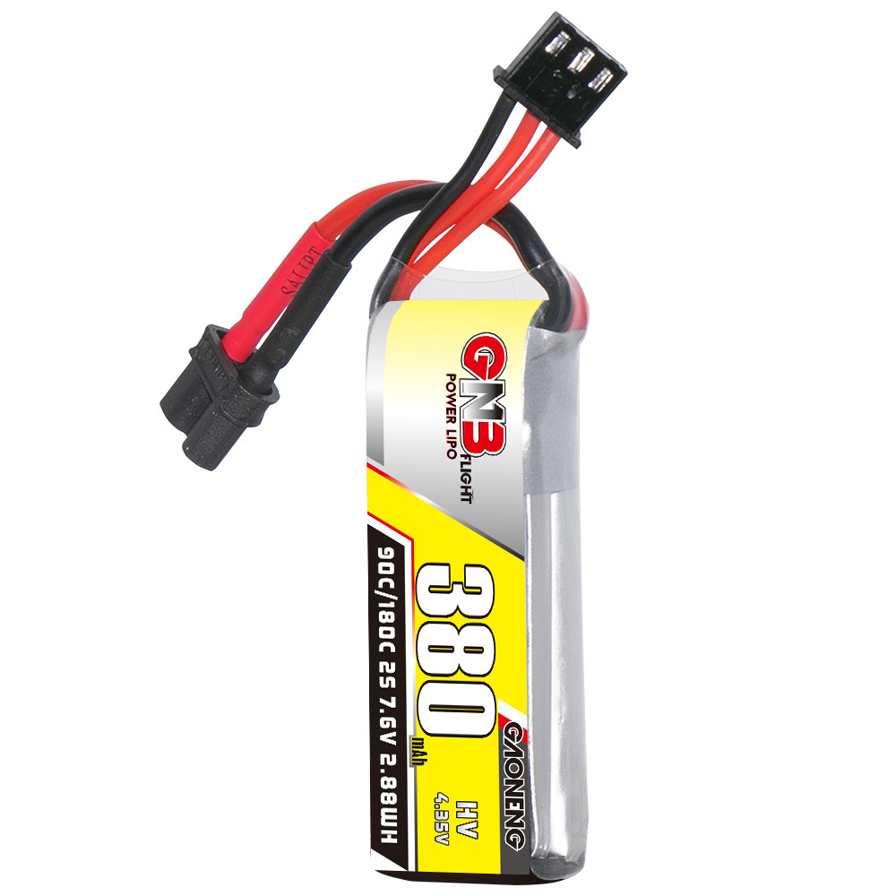 GNB 2S 7.6V 380mAh 90C/180C แบ - Nano Quad Fpv บทวิจารณ์และราคา