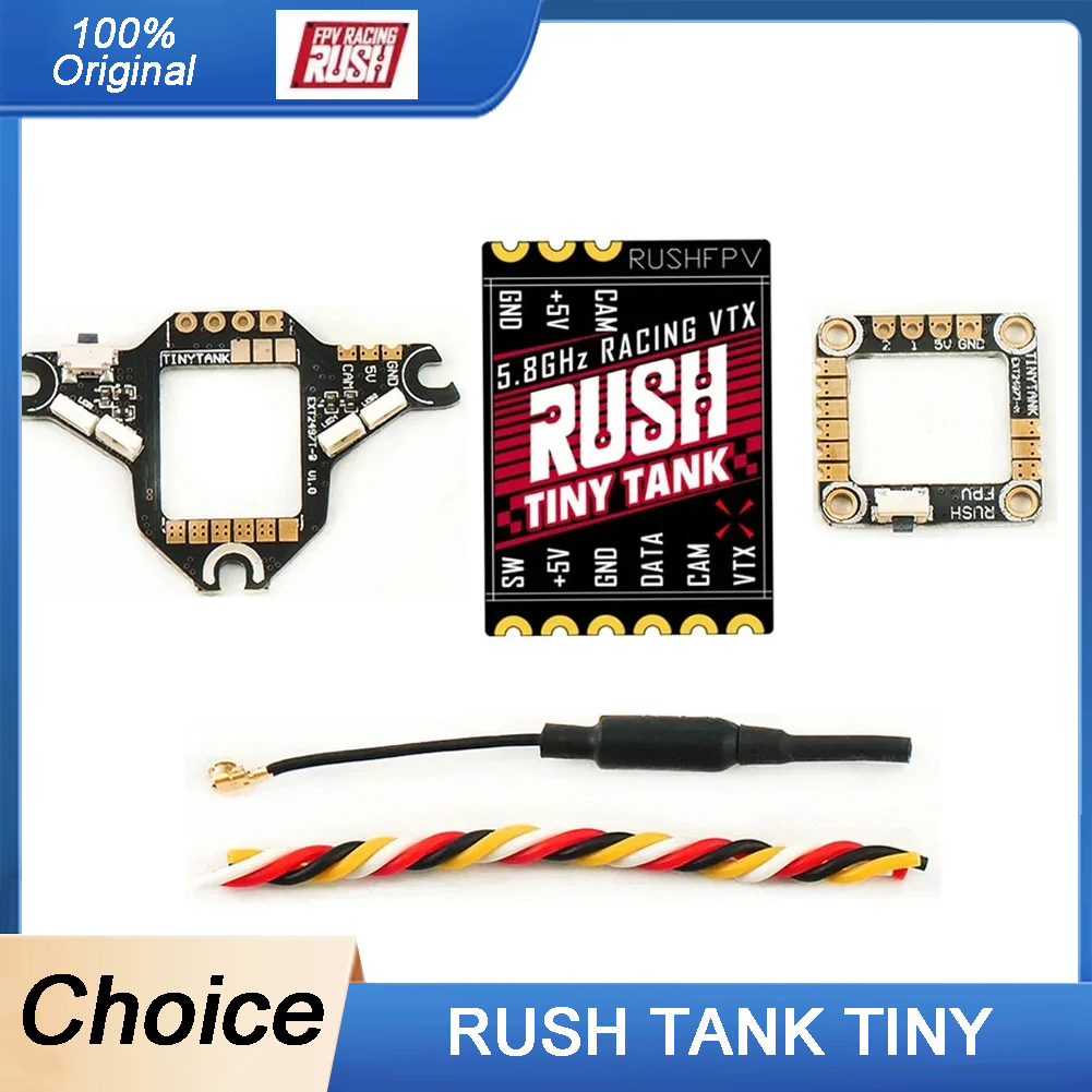 RUSHFPV Tiny Tank VTX 5.8GHz 3 - Analog Fpv Transmitter บทวิจารณ์และราคา