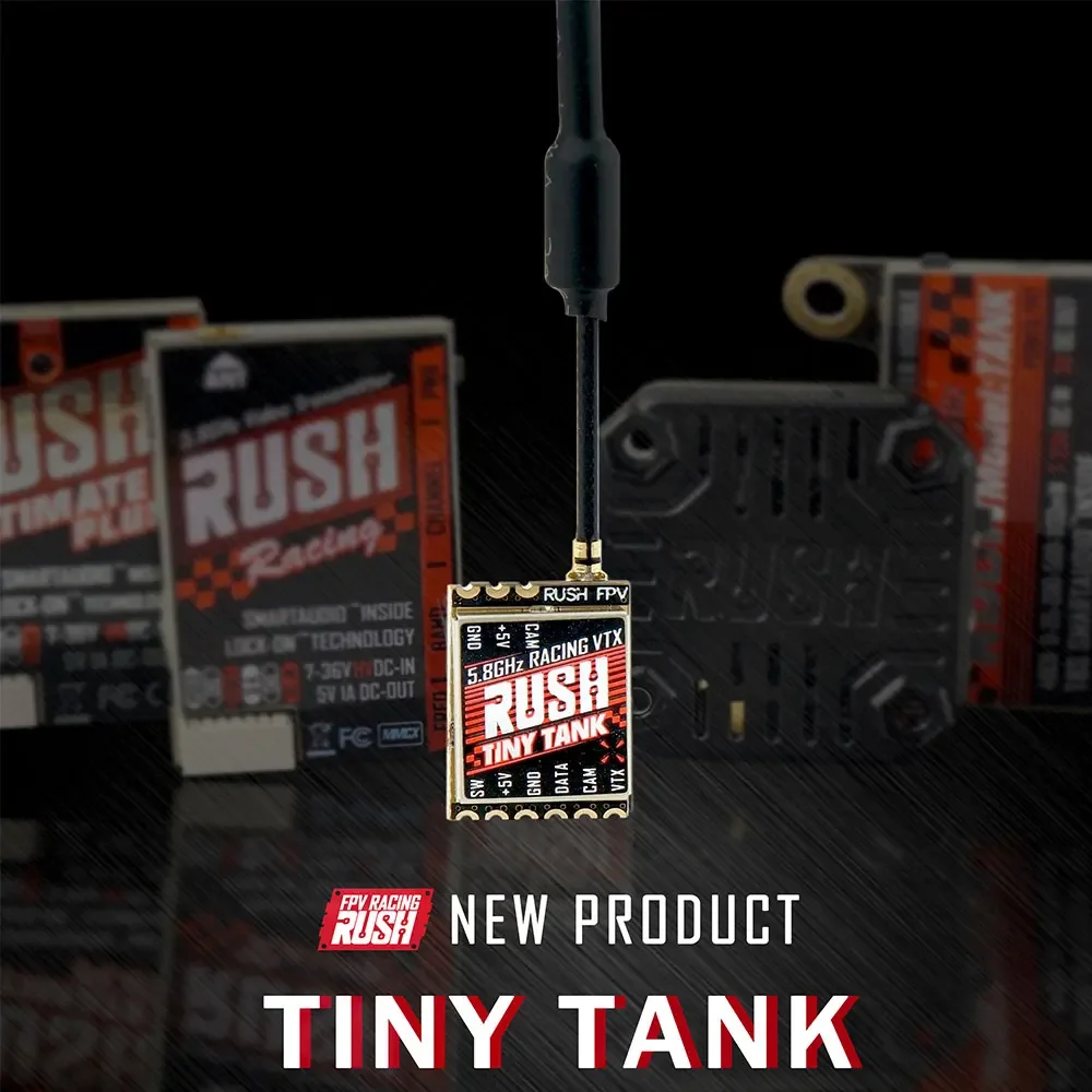 RUSHFPV Tiny Tank VTX 5.8GHz 3 - Analog Fpv Transmitter บทวิจารณ์และราคา