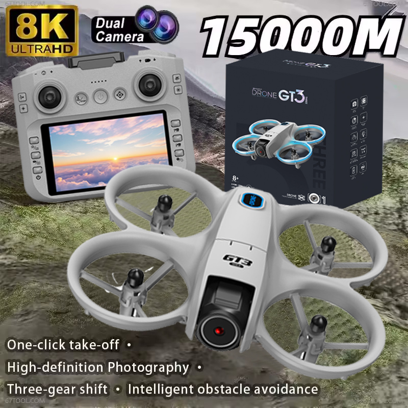 ใหม่ GT3 มินิ โดรน 8K GPS มืออ - Drone Gt3 Rc บทวิจารณ์และราคา