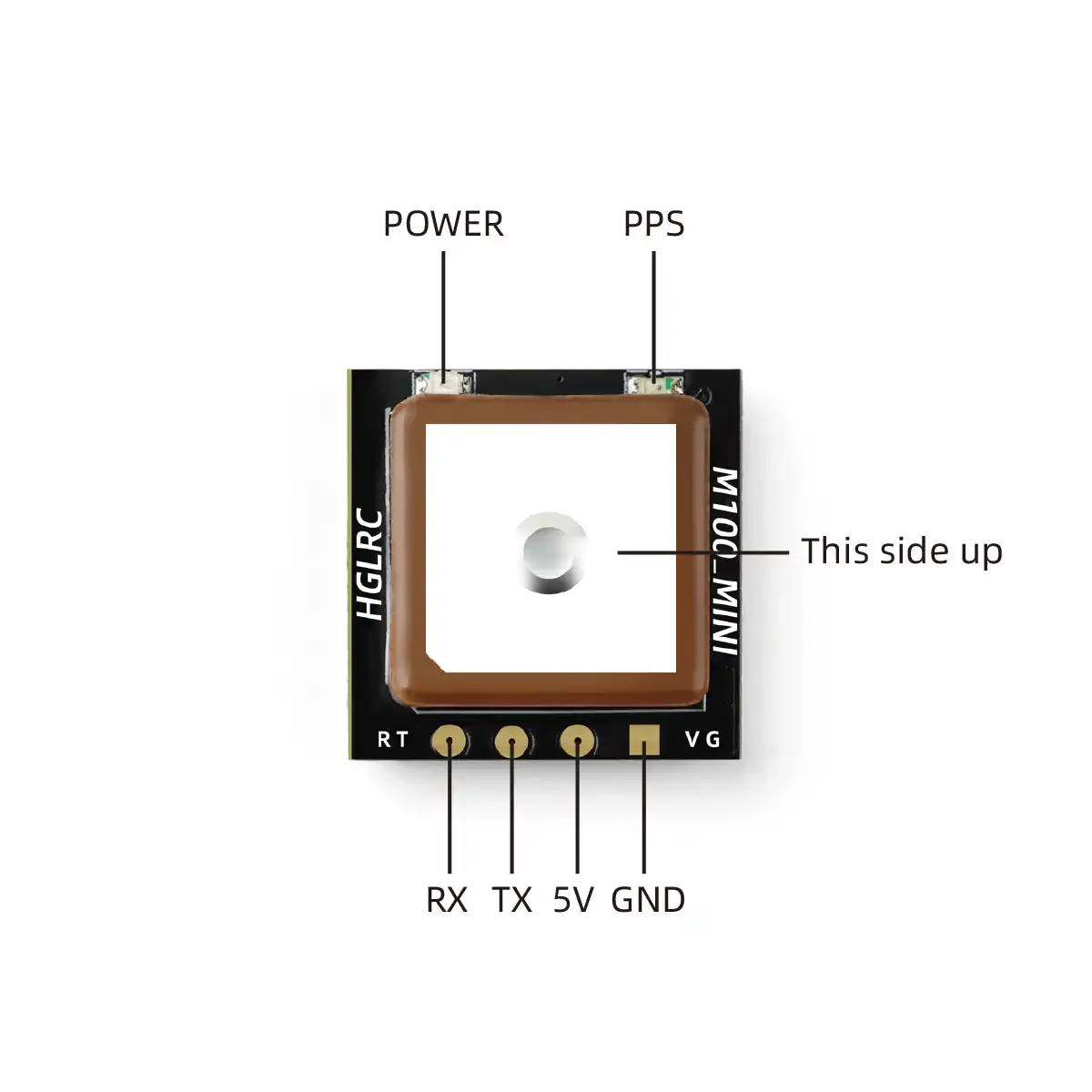 HGLRC M100 MINI GPS โมดูล M10  - Nano Quad Fpv บทวิจารณ์และราคา