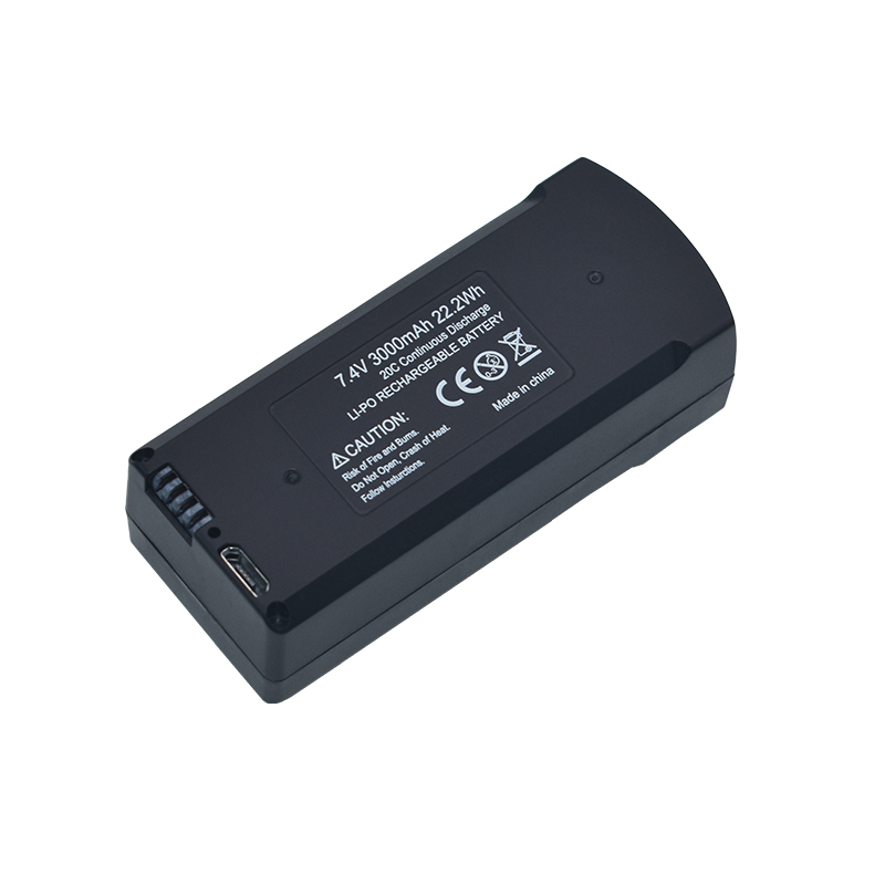 GPS V198 7.4V 3000mAh แบตเตอรี - Drone Tech Rc บทวิจารณ์และราคา